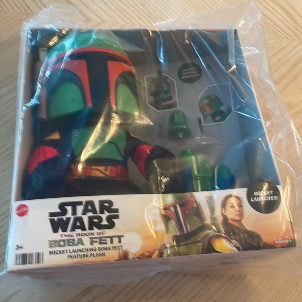 Star Wars Boba Fett Rocket Launching Toy